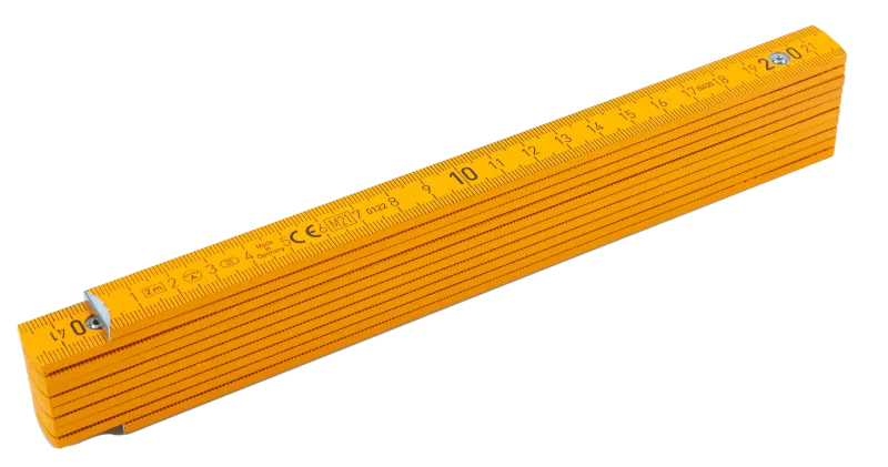 Doppelmeter aus Buchenholz — vue 7